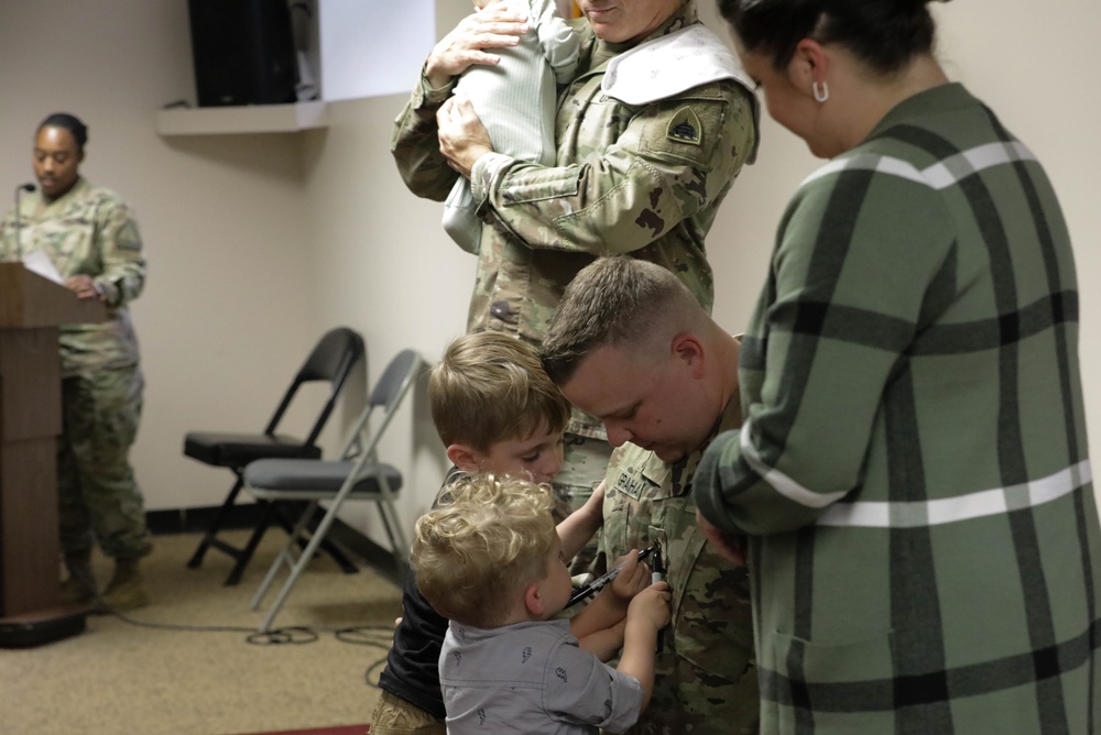 District of Columbia Army National Guard holds Promotion Ceremony for Lt. Col. Graham