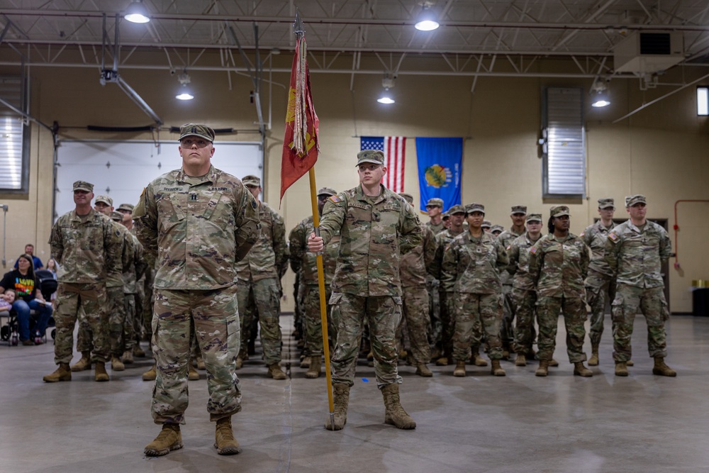 Oklahoma Guard transportation unit awarded Meritorious Unit Commendation