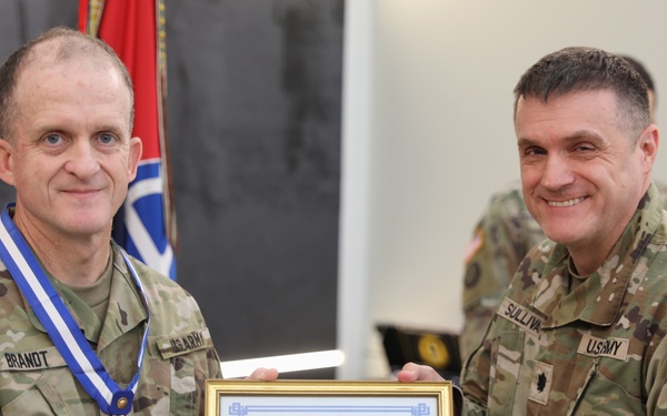 SGM Brandt retires from the Kansas Guard after 31 years