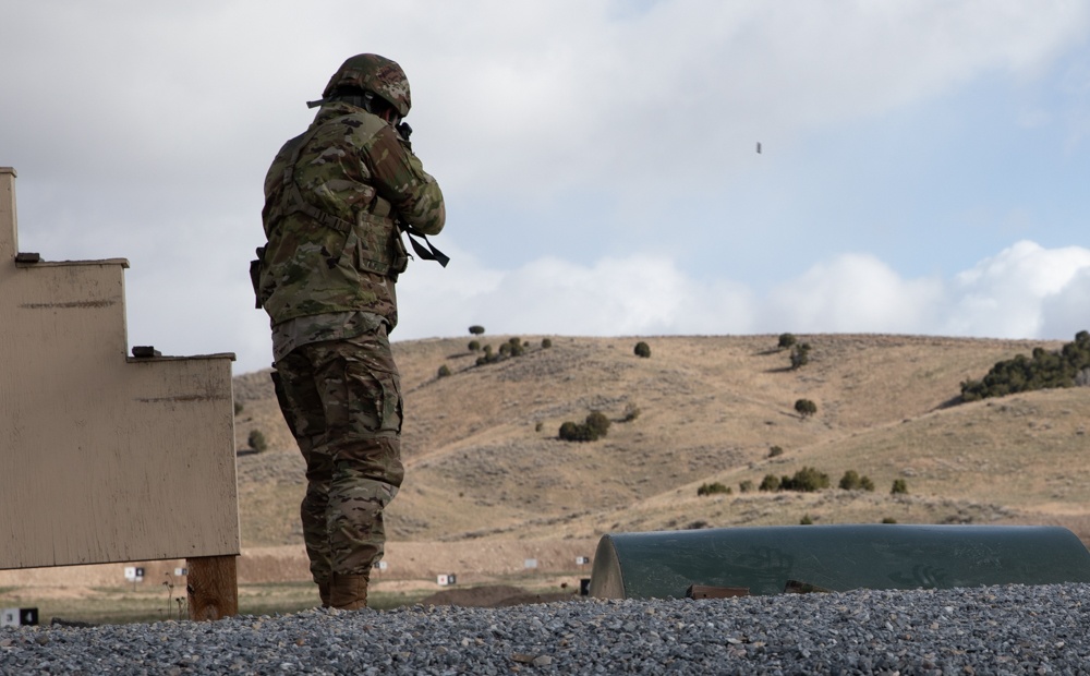 Utah National Guard Soldiers participate in Annual Rifle Marksmanship Training