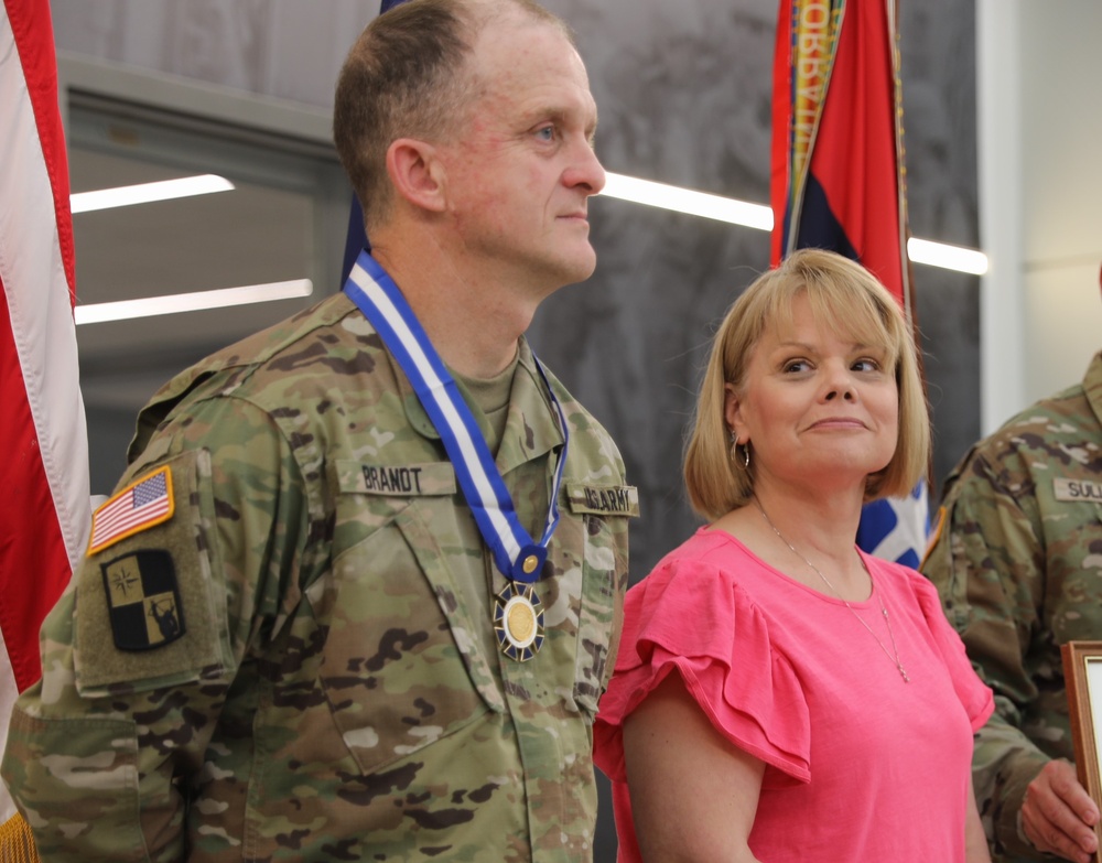 SGM Brandt retires from the Kansas Guard after 31 years