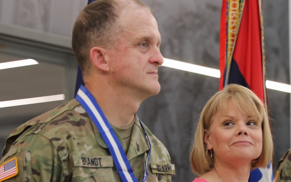 SGM Brandt retires from the Kansas Guard after 31 years