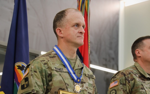 SGM Brandt retires from the Kansas Guard after 31 years