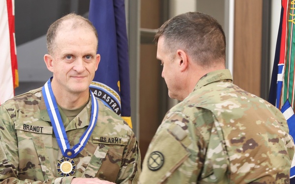 SGM Brandt retires from the Kansas Guard after 31 years