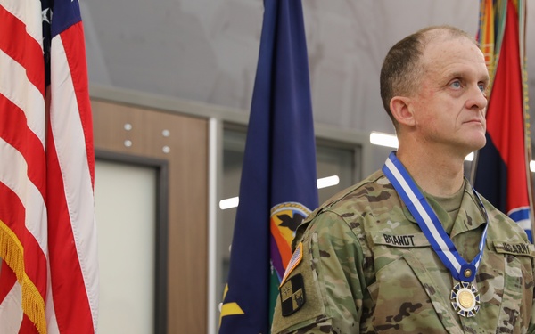 SGM Coleman of the 35th ID promoted by his sons