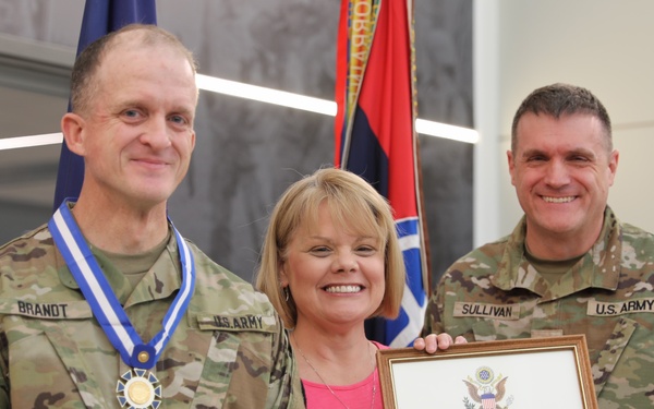 SGM Coleman of the 35th ID promoted by his sons