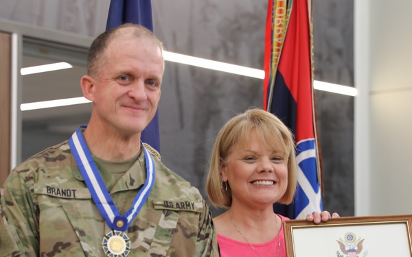 SGM Brandt retires from the Kansas Guard after 31 years
