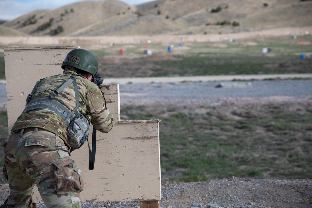 Utah National Guard Soldiers participate in Annual Rifle Marksmanship Training