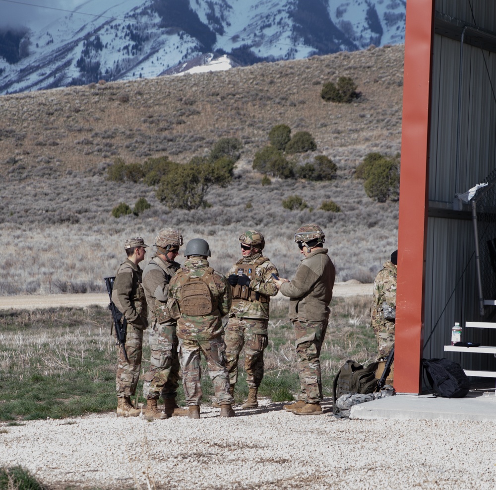 Utah National Guard Soldiers participate in Annual Rifle Marksmanship Training