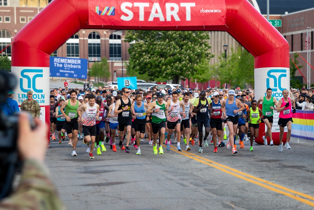 National Guard athletes compete at 47th annual Lincoln Marathon