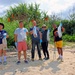 Volunteers on Okinawa work together to beautify beach on Earth Day