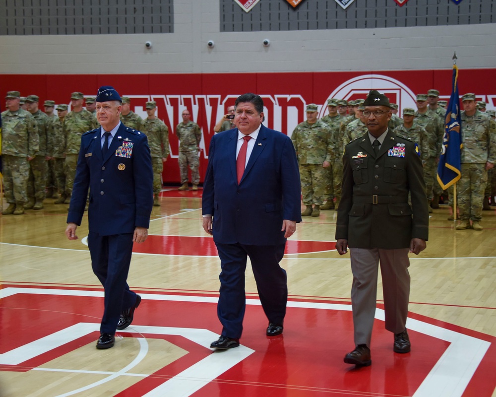 Illinois National Guard Change of Command