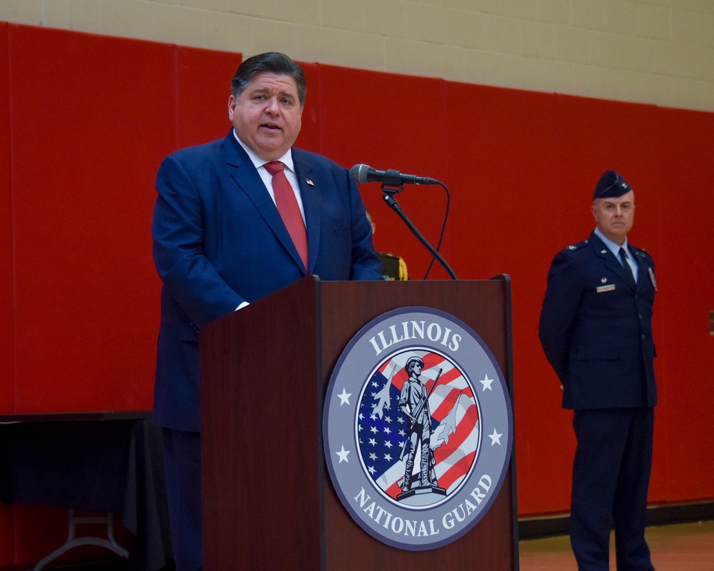 Illinois National Guard Change of Command
