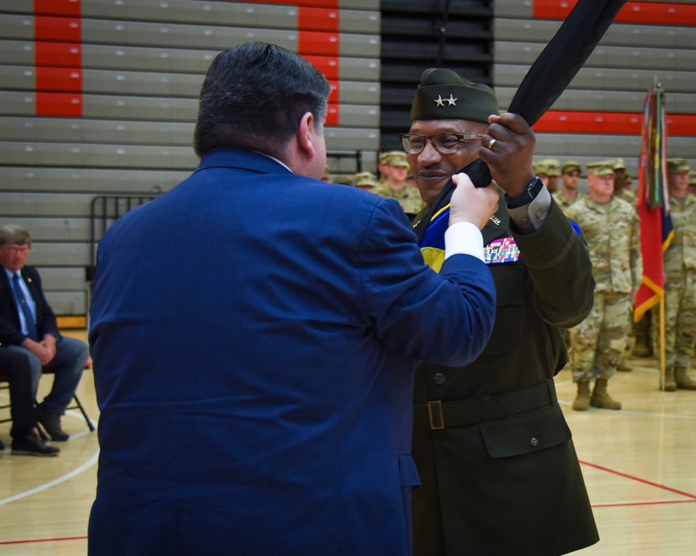 Illinois National Guard Change of Command