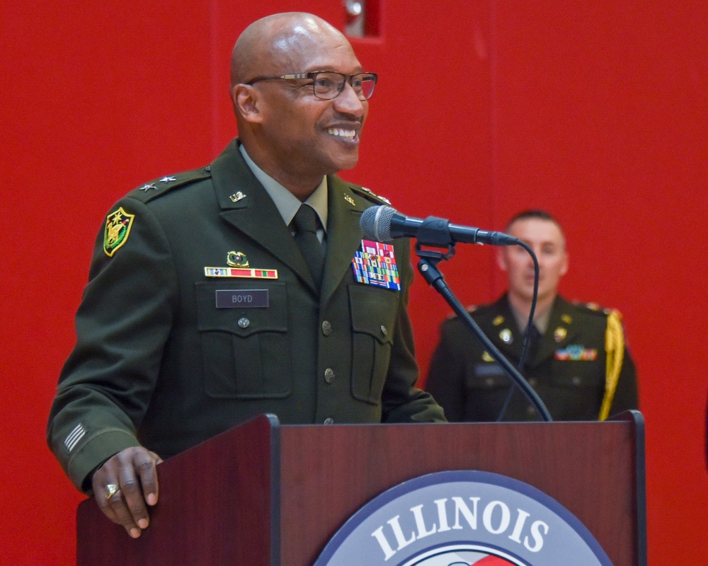 Illinois National Guard Change of Command