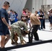 U.S. Navy Sailors demonstrate security forces K-9 handling Fleet Week Miami 2024