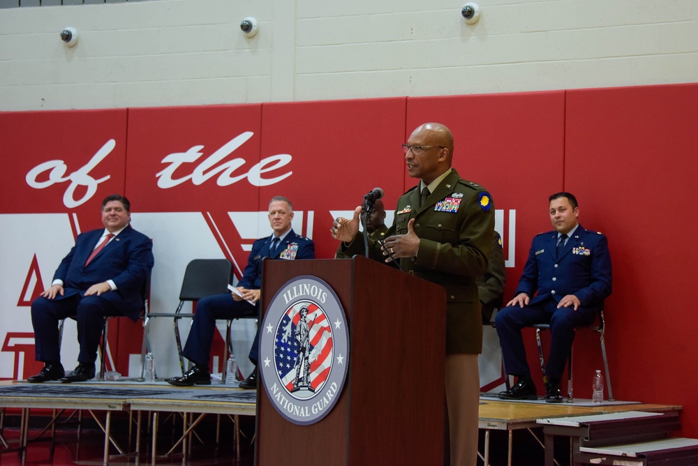 Illinois National Guard Change of Command