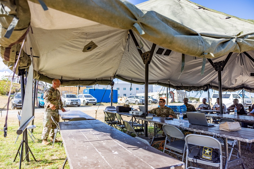 Joint Reception Staging Onward Movement and Integration at TRADEWINDS 24