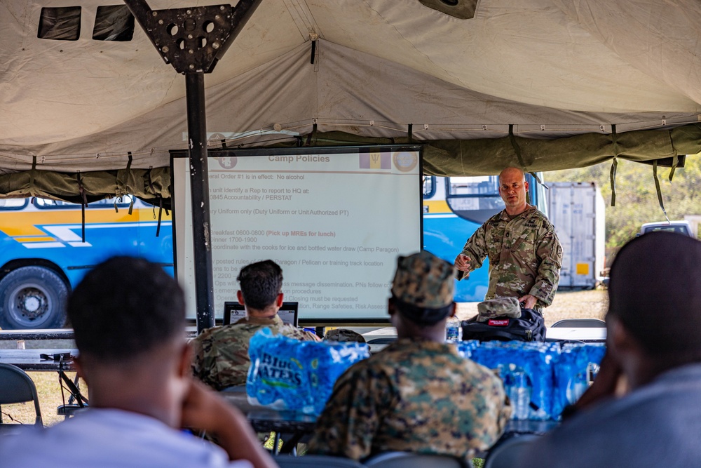 Joint Reception Staging Onward Movement and Integration at TRADEWINDS 24