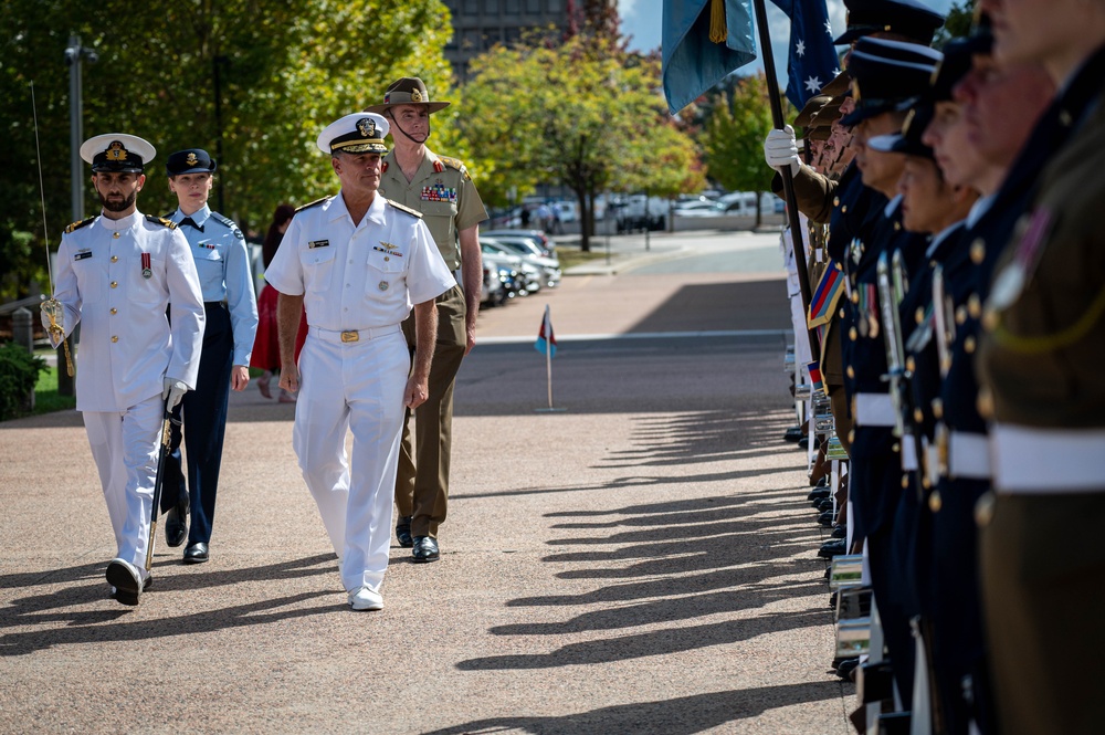 U.S. Indo-Pacific Commander Travels to Australia
