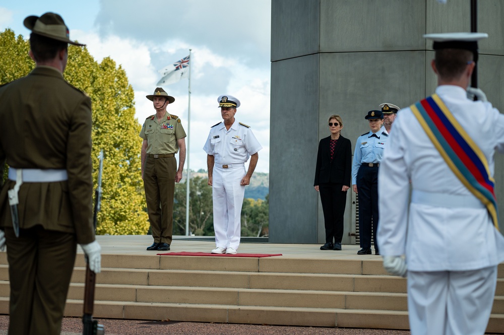 U.S. Indo-Pacific Commander Travels to Australia