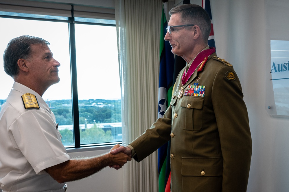 U.S. Indo-Pacific Commander Travels to Australia
