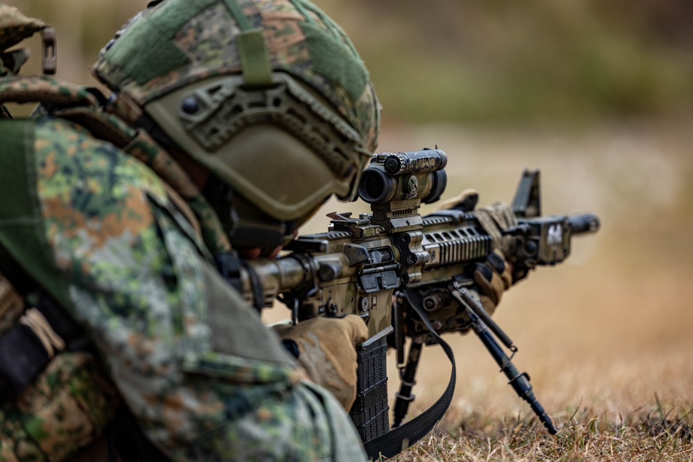 Netherlands Marines conduct dynamic range at TRADEWINDS 24