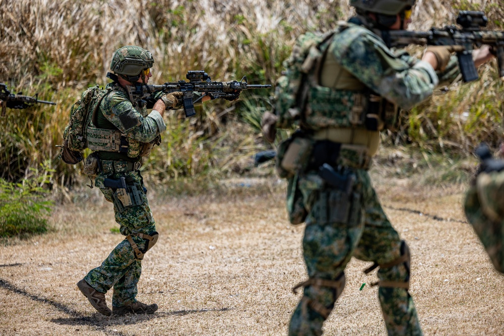 Netherlands Marines conduct dynamic range at TRADEWINDS 24