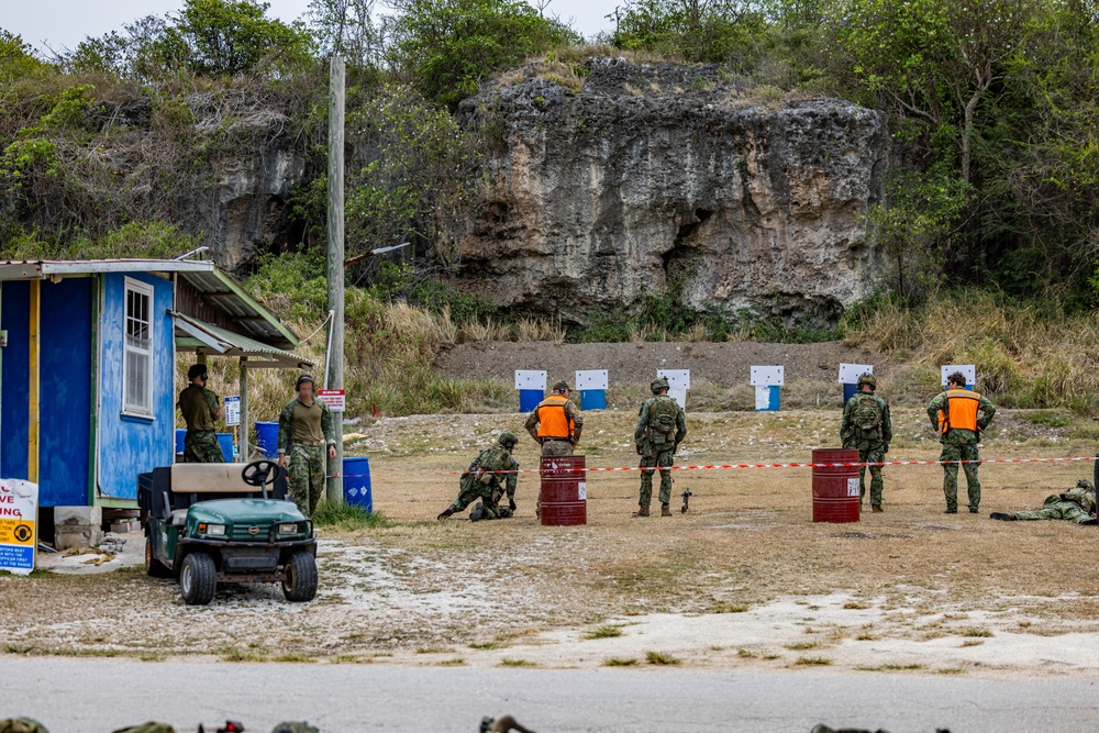 Netherlands Marines conduct dynamic range at TRADEWINDS 24