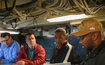 Defense Acquisition University and College Deans Tour USS Carl Vinson (CVN 70)