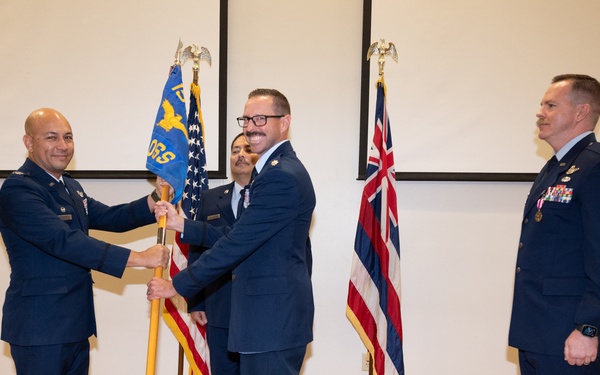 154 Operations  Support Squadron Change of Command