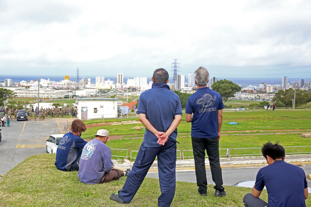 Tsunami warning in Okinawa, evacuate not only local residents, but also the Marine base as a whole