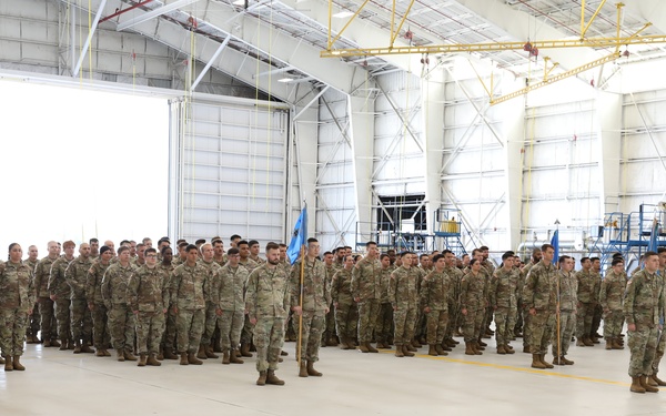 The 321st MI BN Changes Command