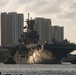 USS Bataan Arrives For Fleet Week Miami