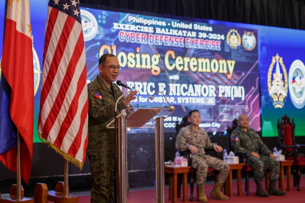 Balikatan 24: Cyber Defense Exercise Closing Ceremony