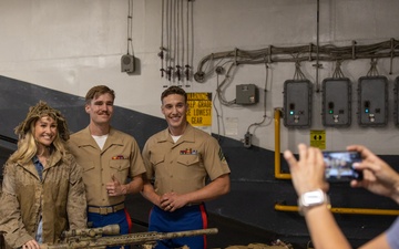 Media Embarked on USS Bataan for Fleet Week Miami 2024
