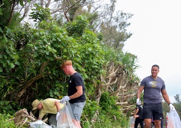 Camp Hansen Marines celebrate Earth Day planting mangrove trees with local children / ハンセン基地海兵隊、アースデイを祝い地元の子どもたちとマングローブを植樹