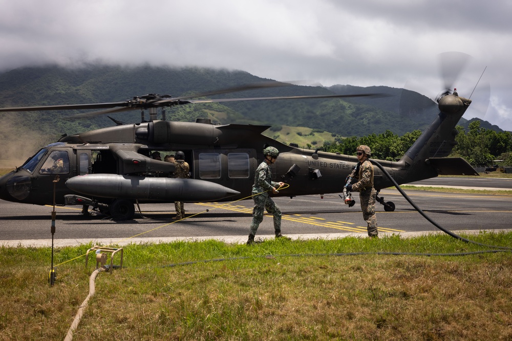 U.S., Philippine Marines conduct FARP operations