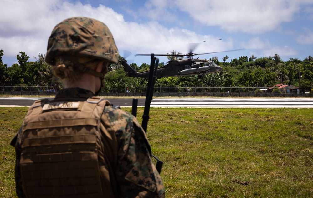 U.S., Philippine Marines conduct FARP operations