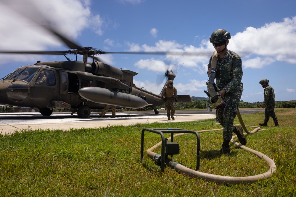 U.S., Philippine Marines conduct FARP operations