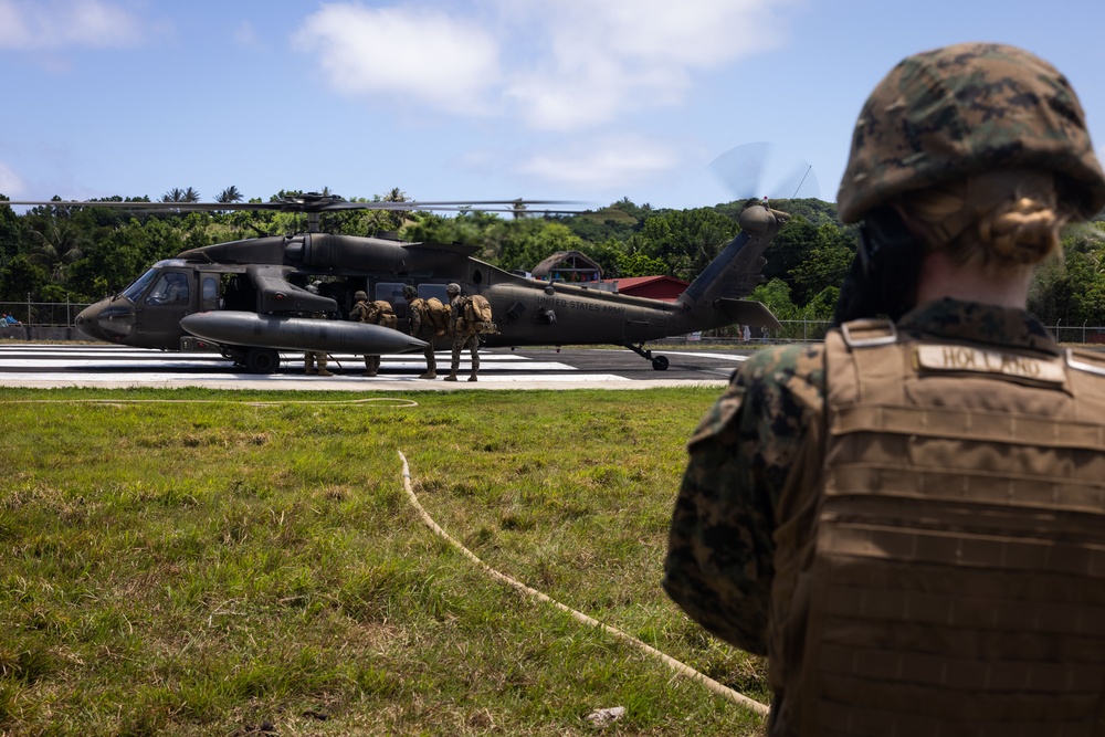 U.S., Philippine Marines conduct FARP operations