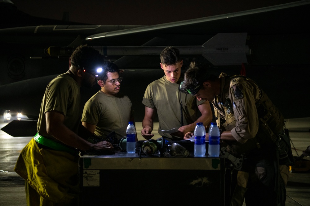 Desert Flag Night Flights