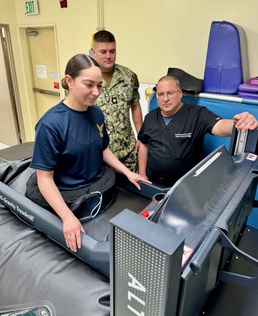 U.S. Naval Hospital Okinawa is Using State-of the-Art Space Age Equipment to  Get our Sailors and Marines Back in the Fight Faster than Ever Before!