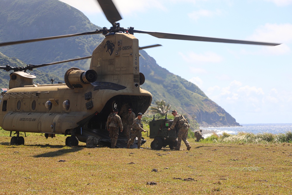 Balikatan 24: 2nd Battalion, 27th Infantry Regiment, 3rd Infantry Brigade Combat Team, 25th Infantry Division conducts air assault onto Batan