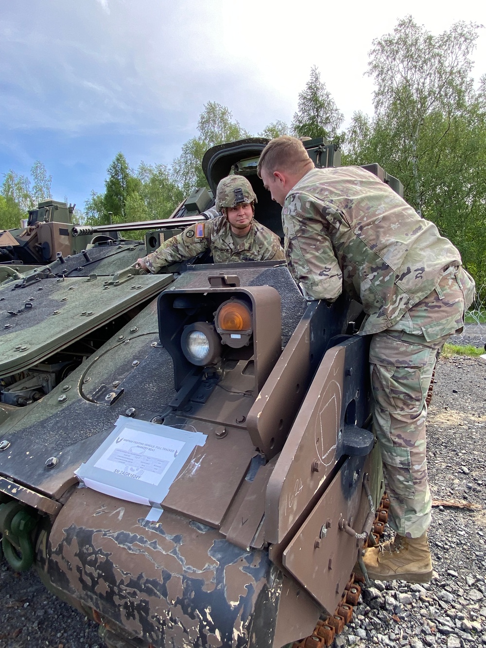 405th AFSB completes issue of APS-2 set to National Guard cavalry unit at DEFENDER 24