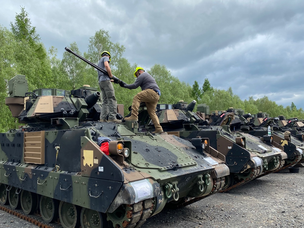 405th AFSB completes issue of APS-2 set to National Guard cavalry unit at DEFENDER 24