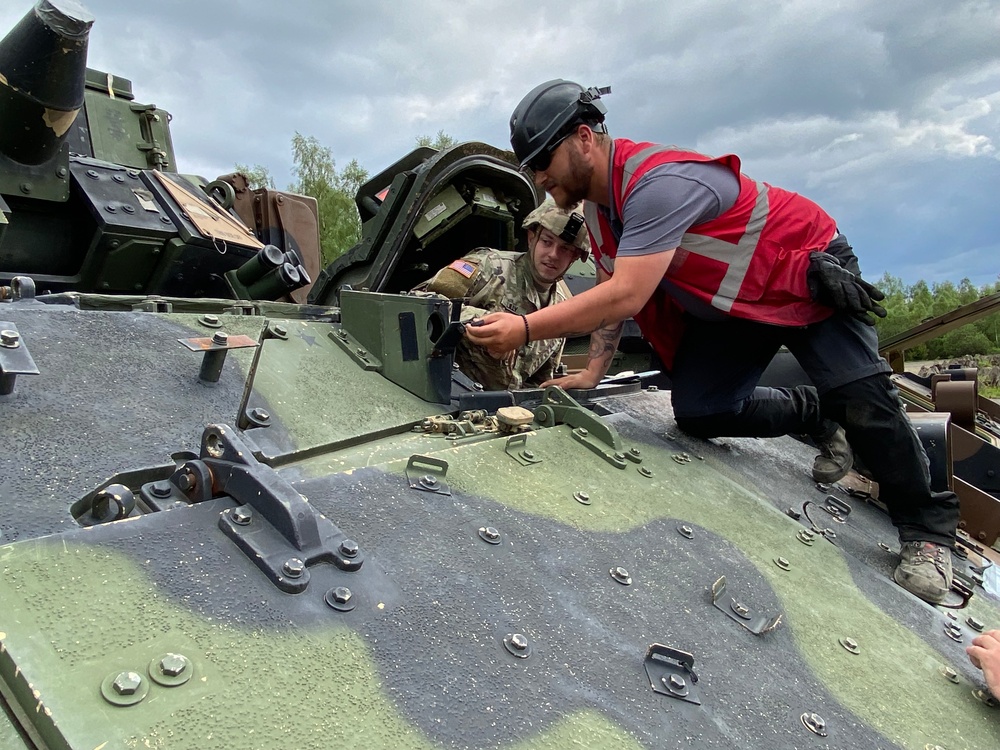 405th AFSB completes issue of APS-2 set to National Guard cavalry unit at DEFENDER 24