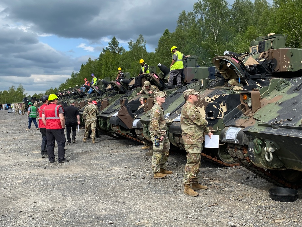 405th AFSB completes issue of APS-2 set to National Guard cavalry unit at DEFENDER 24