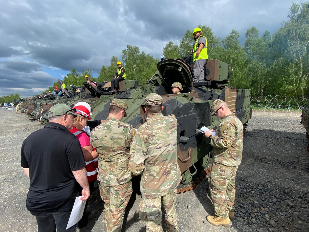 405th AFSB completes issue of APS-2 set to National Guard cavalry unit at DEFENDER 24