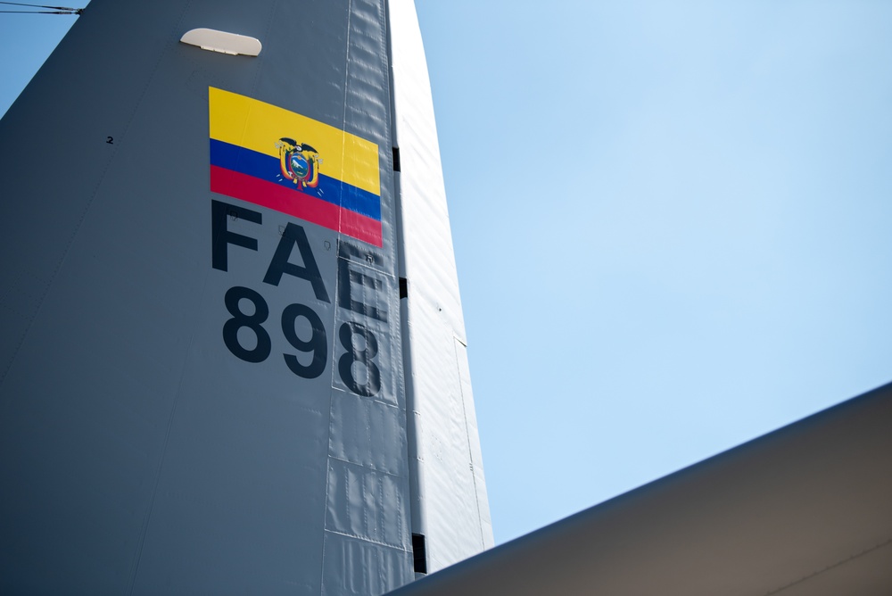 Kentucky's State partner Ecuador receives C-130H aircraft